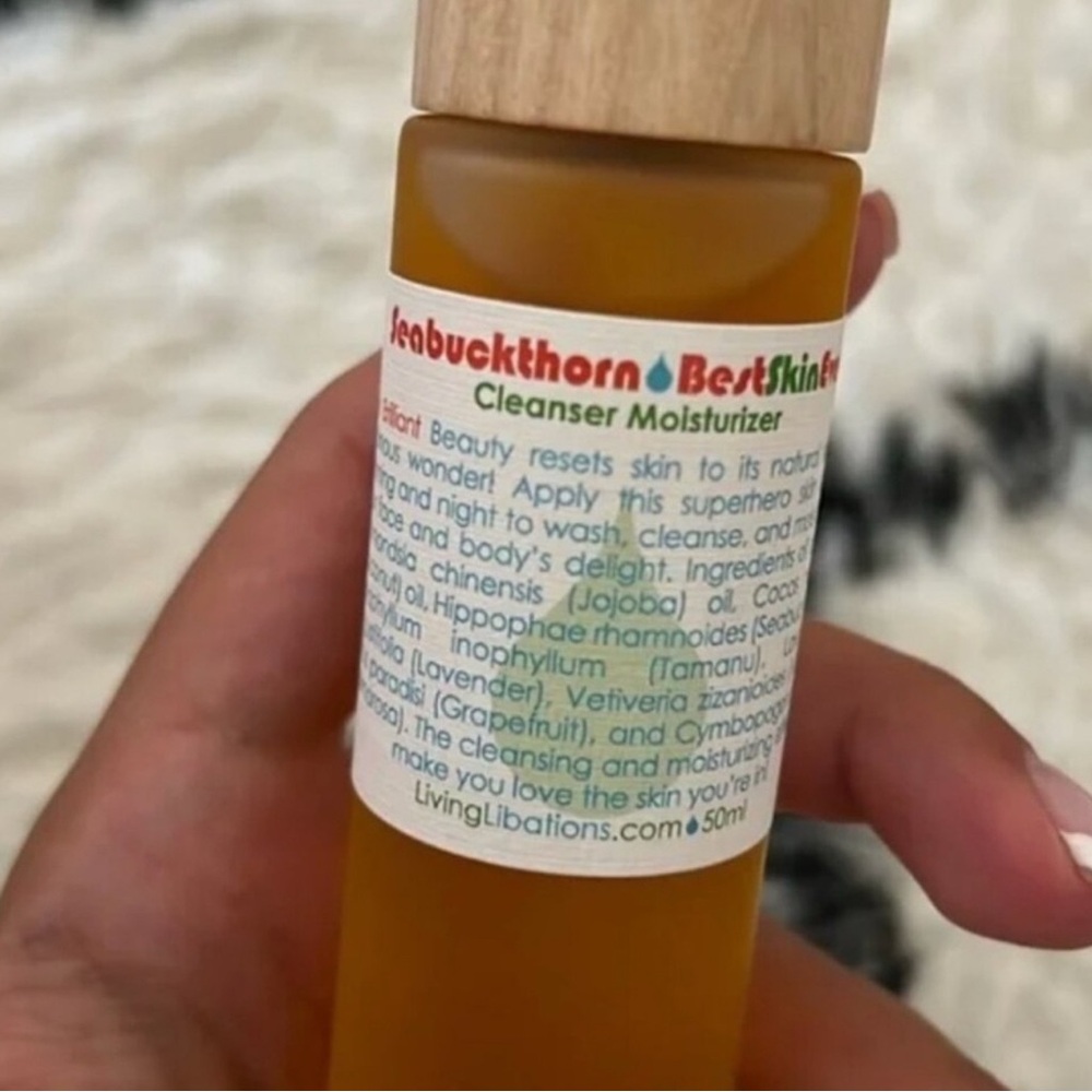 Seabuckthorn Best Skin Ever Cleanser Moisturizer - Orange